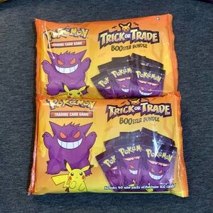 Pokémon Trick Or Trade Booster Bundles 🎃 Halloween x2